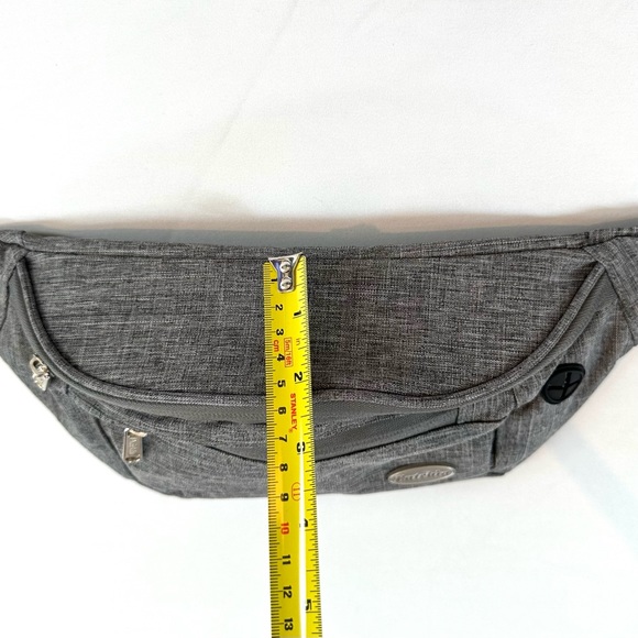 Entchin Fanny Pack for Women Men w 4 Pockets Waist/Fanny Pack Crossbody Bum Bag - Picture 12 of 16